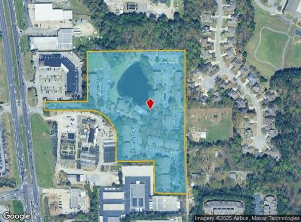  Turtle Lake Apts, Birmingham, AL Parcel Map