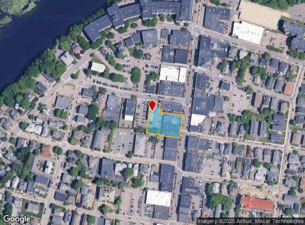 337 Moody St, Waltham, MA Parcel Map