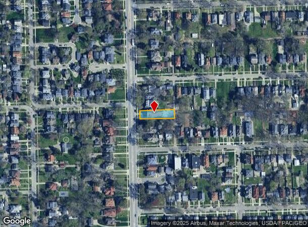  2820 Collingwood Blvd, Toledo, OH Parcel Map