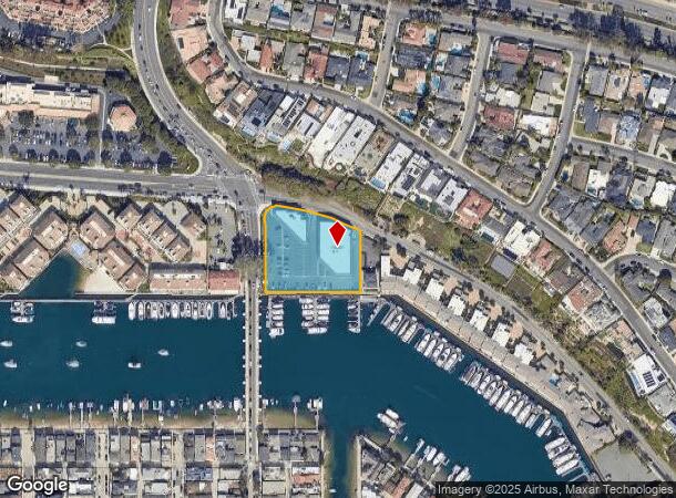  1101 Bayside Dr, Corona Del Mar, CA Parcel Map