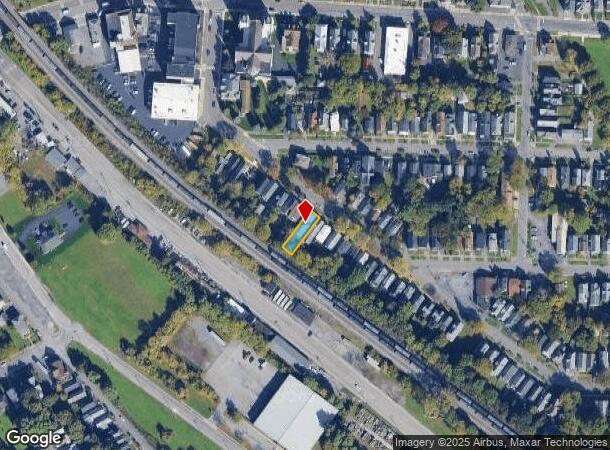  221 1/2 Lakeview Ave, Syracuse, NY Parcel Map