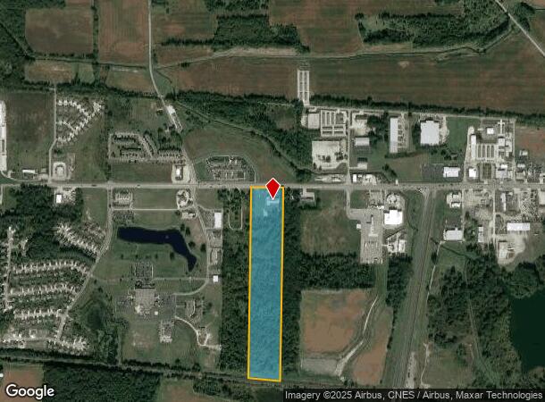  1587 W North St, Kendallville, IN Parcel Map