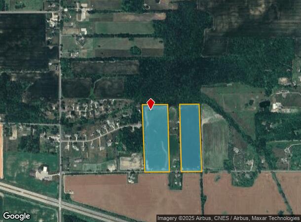 Linn Rd, Williamston, MI Parcel Map