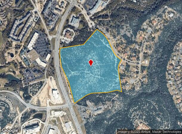 2811 S Ranch Rd 620 S, Austin, TX Parcel Map