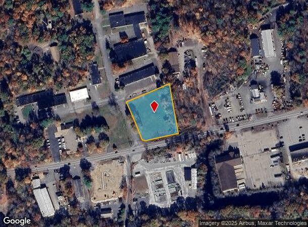 1621 Washington St, Holliston, MA Parcel Map