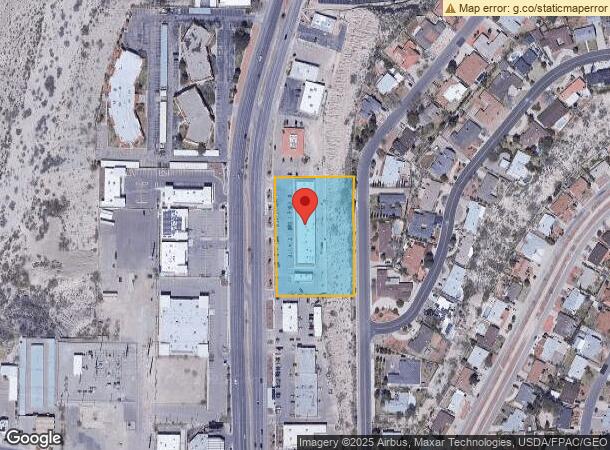  4400 N Mesa St, El Paso, TX Parcel Map