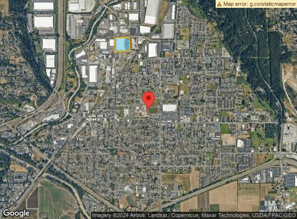  1513 Hubbard St, Sumner, WA Parcel Map