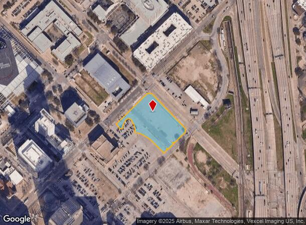 2520 Ross Ave, Dallas, TX Parcel Map