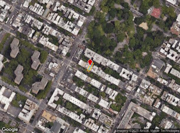  511 E 6Th St, New York, NY Parcel Map