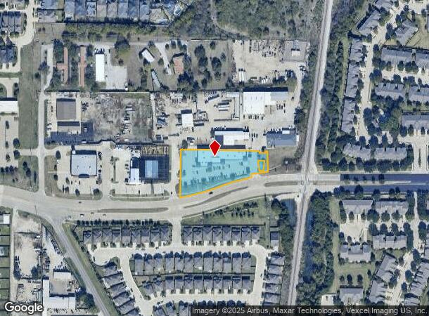 2425 Parker Rd, Carrollton, TX Parcel Map
