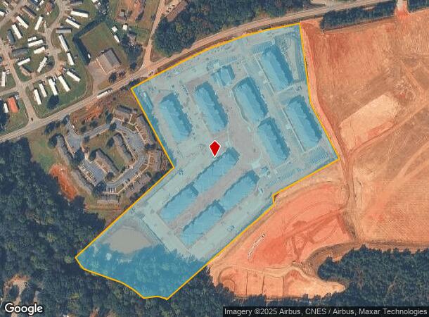  20 W Wren St, Anderson, SC Parcel Map