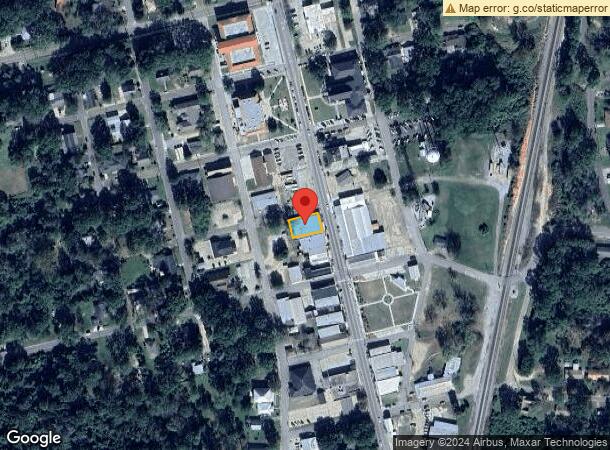  406 S Main St, Poplarville, MS Parcel Map