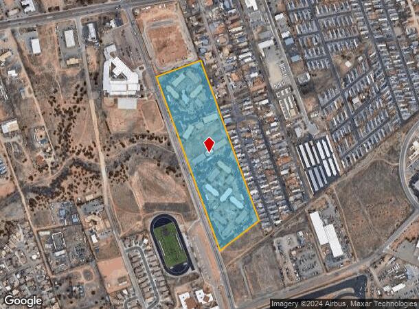  4129 S Meadows Rd, Santa Fe, NM Parcel Map