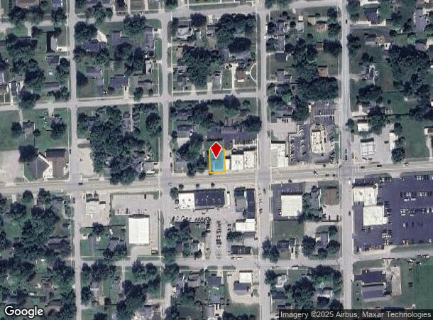  240 W Saginaw St, Hemlock, MI Parcel Map