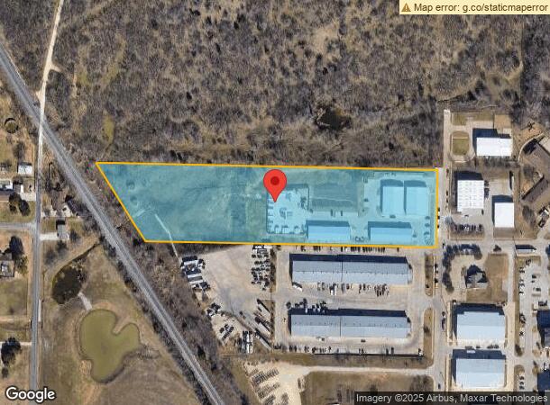  2501 Worthington Dr, Denton, TX Parcel Map