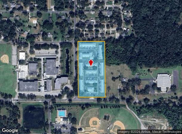  1515 Lincoln Ave, Mount Dora, FL Parcel Map