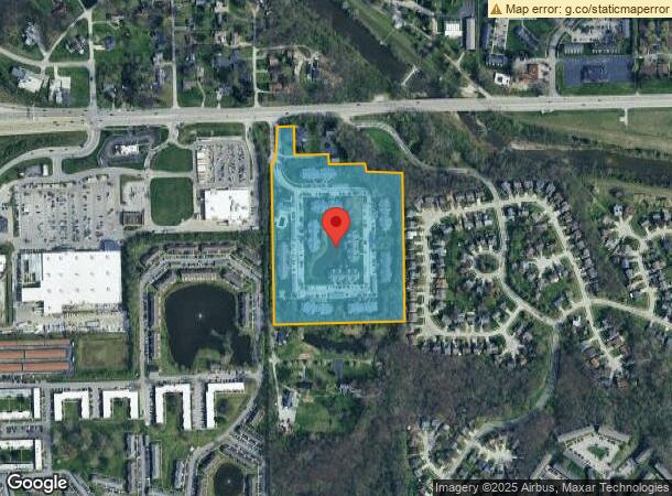  5803 W 10Th St, Indianapolis, IN Parcel Map