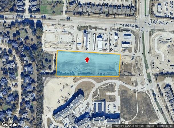  3821 Virginia Pkwy, Mckinney, TX Parcel Map