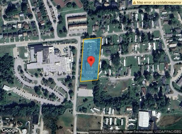  1401 Hospital Dr, Hurricane, WV Parcel Map