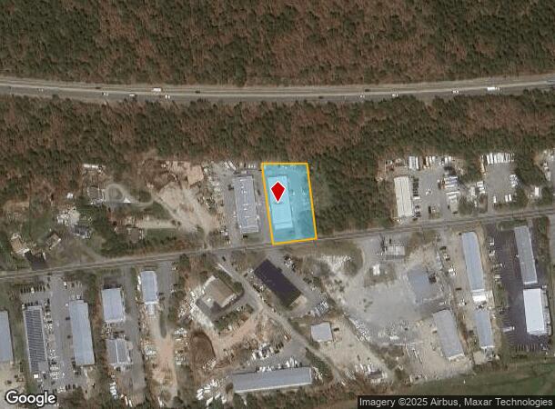 166 Queen Anne Rd, Harwich, MA Parcel Map