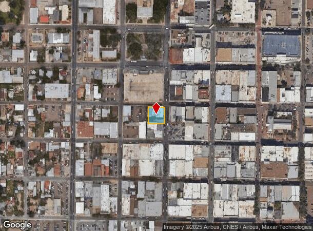  1307 Hidalgo St, Laredo, TX Parcel Map
