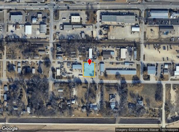 608 Pottawatomie Ave, Manhattan, KS Parcel Map