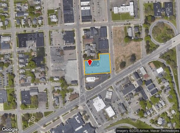 211 Washington Ave, Endicott, NY Parcel Map