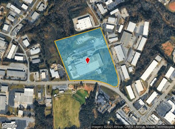 8507 Pelham Rd, Greenville, SC Parcel Map
