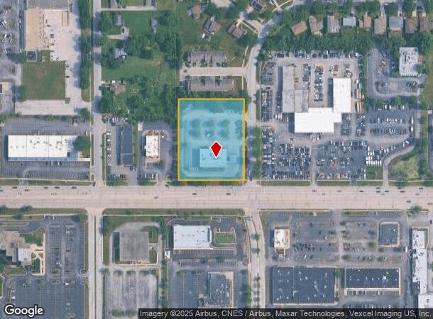 4600 211Th St, Matteson, IL Parcel Map