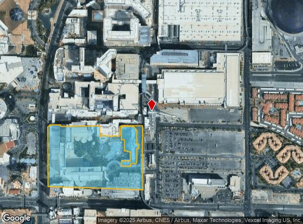 3555 Las Vegas Blvd S, Las Vegas, NV Parcel Map