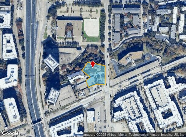  15441 Knoll Trail Dr, Dallas, TX Parcel Map