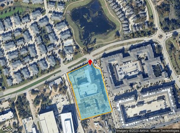 10520 Lakeline Mall Dr, Austin, TX Parcel Map