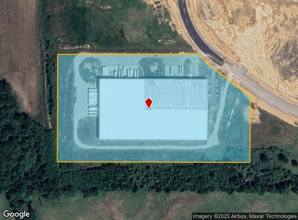  445 American Way, Grenada, MS Parcel Map