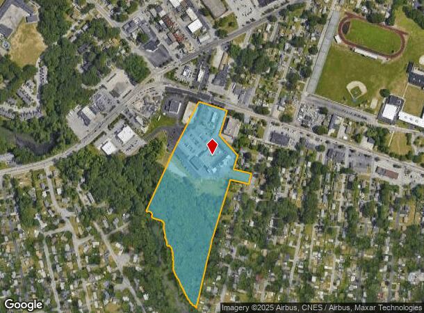  2574 W Shore Rd, Warwick, RI Parcel Map