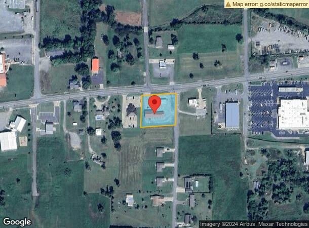  1071 Main St At Cemetery Rd, Vilonia, AR Parcel Map