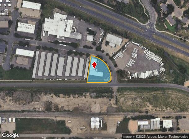  855 Weaver Park Rd, Longmont, CO Parcel Map