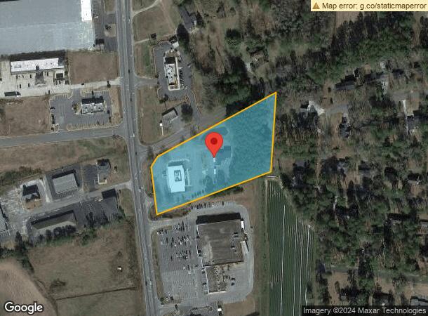  1312 N Jk Powell Blvd, Whiteville, NC Parcel Map