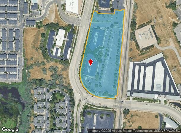  10713 S Jordan Gtwy, South Jordan, UT Parcel Map