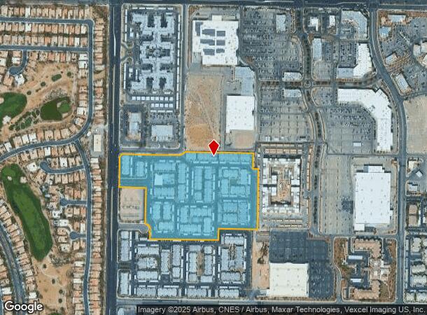  4350 S Hualapai Way, Las Vegas, NV Parcel Map