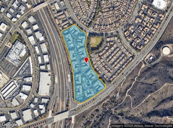  22751 El Prado, Rancho Santa Margarita, CA Parcel Map