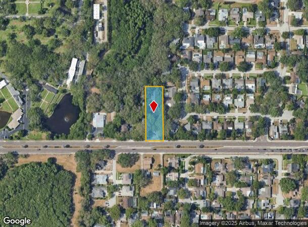  1889 Curlew Rd, Palm Harbor, FL Parcel Map