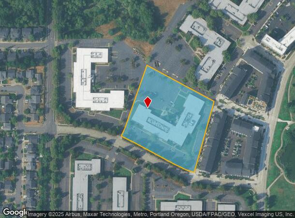  9025 Ne Von Neumann Dr, Beaverton, OR Parcel Map