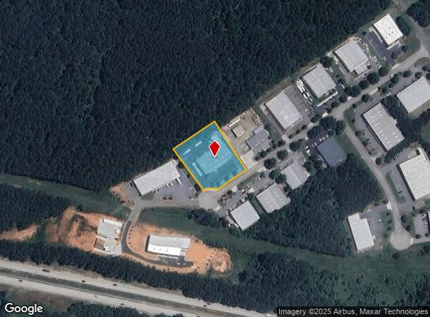 1555 University Dr, Auburn, GA Parcel Map