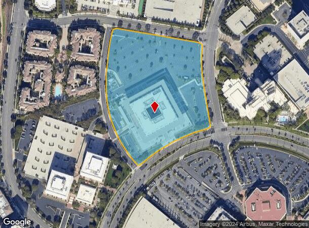  700 Newport Center Dr, Newport Beach, CA Parcel Map