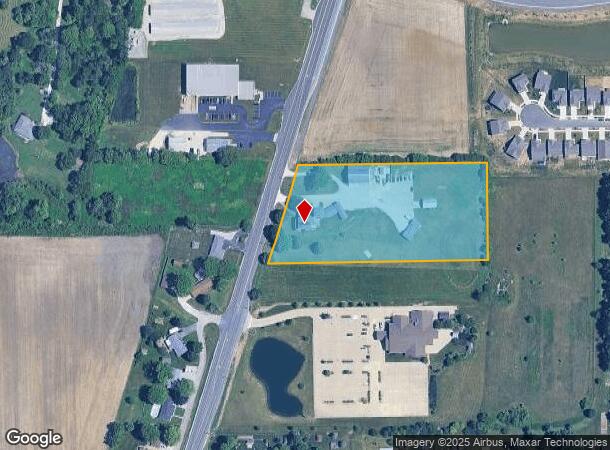  8758 S State Road 9, Pendleton, IN Parcel Map