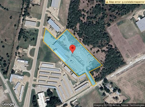  2600 N Kaufman St, Ennis, TX Parcel Map