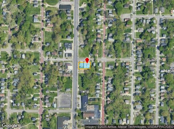  477 S Arlington St, Akron, OH Parcel Map