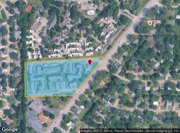 3441 Sw Burlingame Rd, Topeka, KS Parcel Map