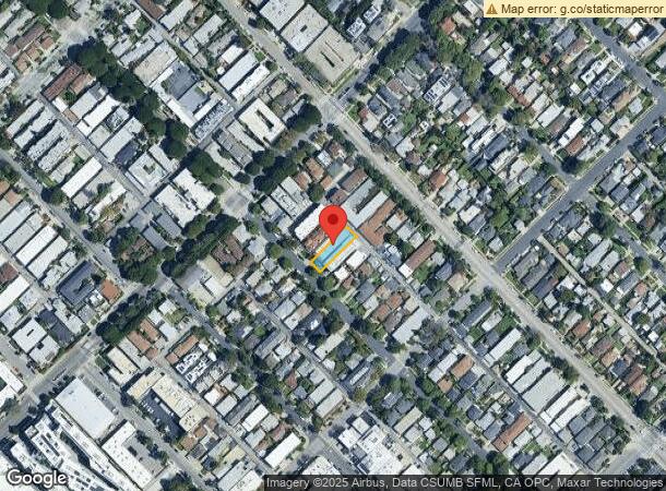  1625 Franklin St, Santa Monica, CA Parcel Map