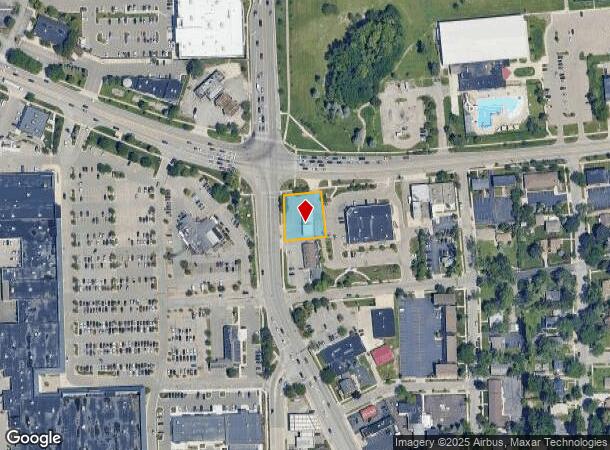  2395 Jackson Ave, Ann Arbor, MI Parcel Map